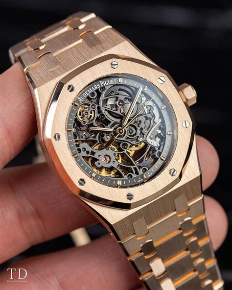 audemars piguet skeleton diamond replica|audemars piguet rose skeleton.